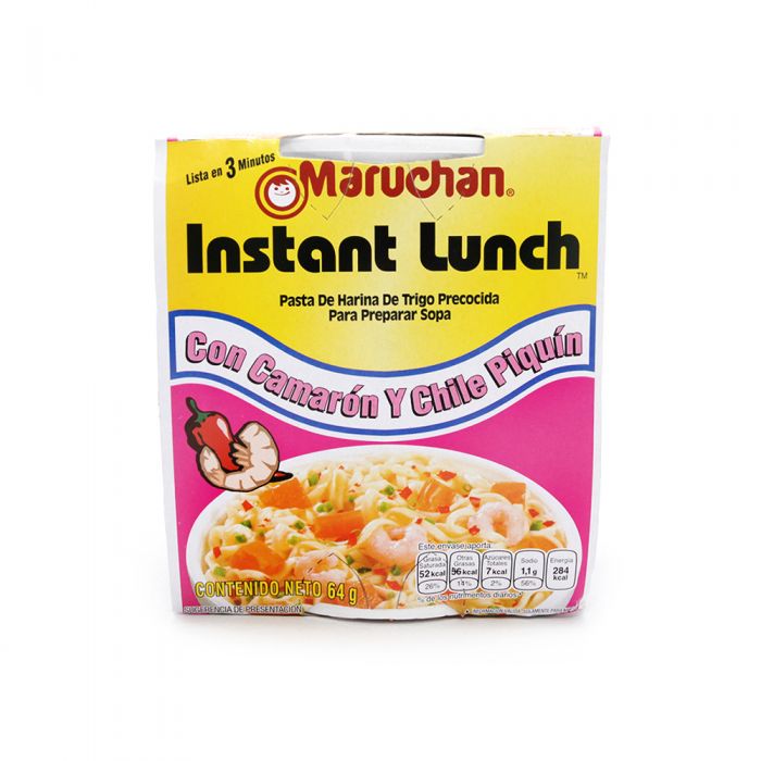 Maruchan Camaron y Chile Piquin 64 g Instant Lunch