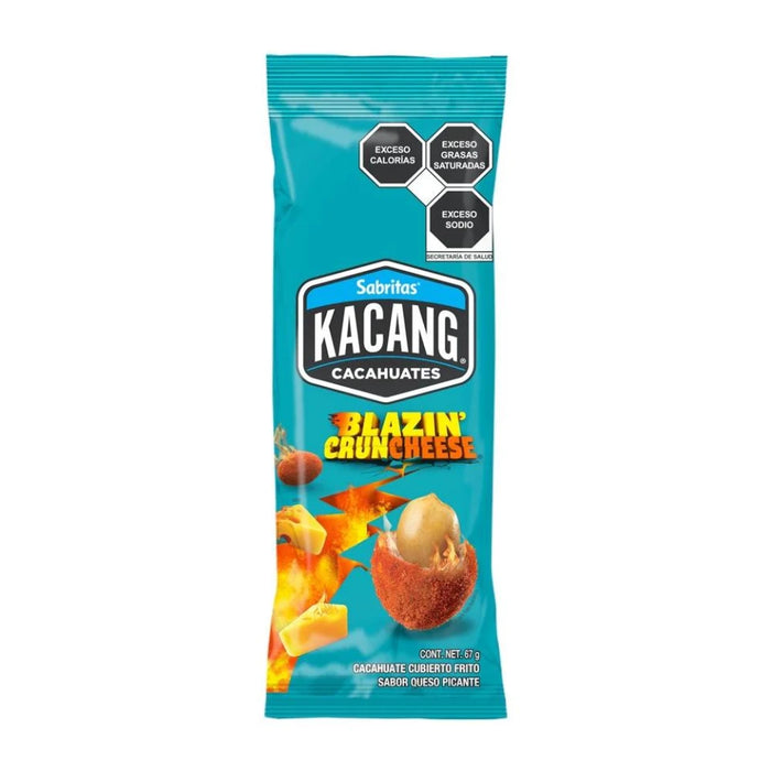 Kacang Cacahuates Bolzaza Blazin Crun Cheese Sabritas 67 g