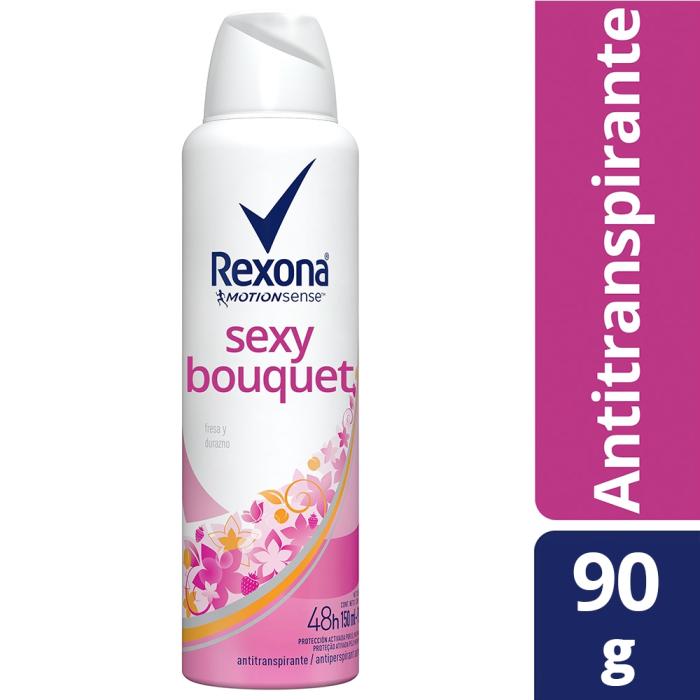 Spray Antitranspirante Rexona Sexi Bouquete Motion Sense Distroller 150 ml / 90 g