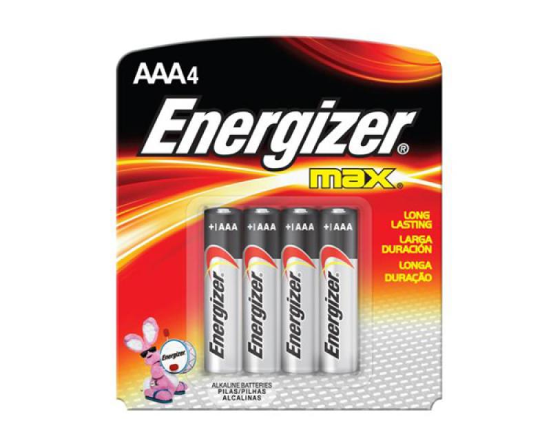 Pila Energizer Max AAA 1 paquete 4 piezas