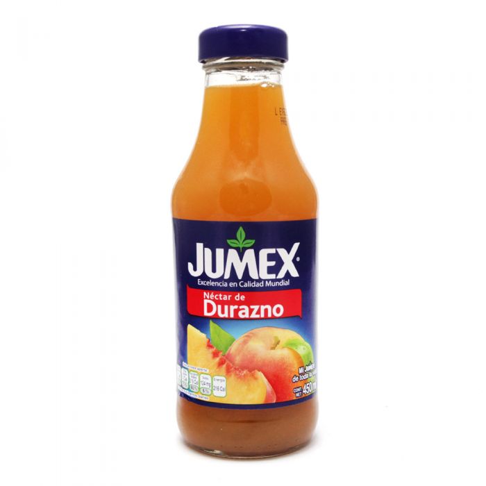 Jumex Nectar De Durazno 450 ml Vidrio