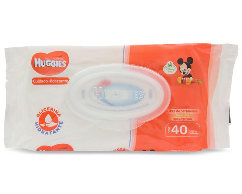 Toallas Humedas Disney Baby Glicerina Hidratante 40 piezas Huggies