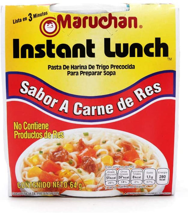 Maruchan Carne de Res 64 g Instant Lunch