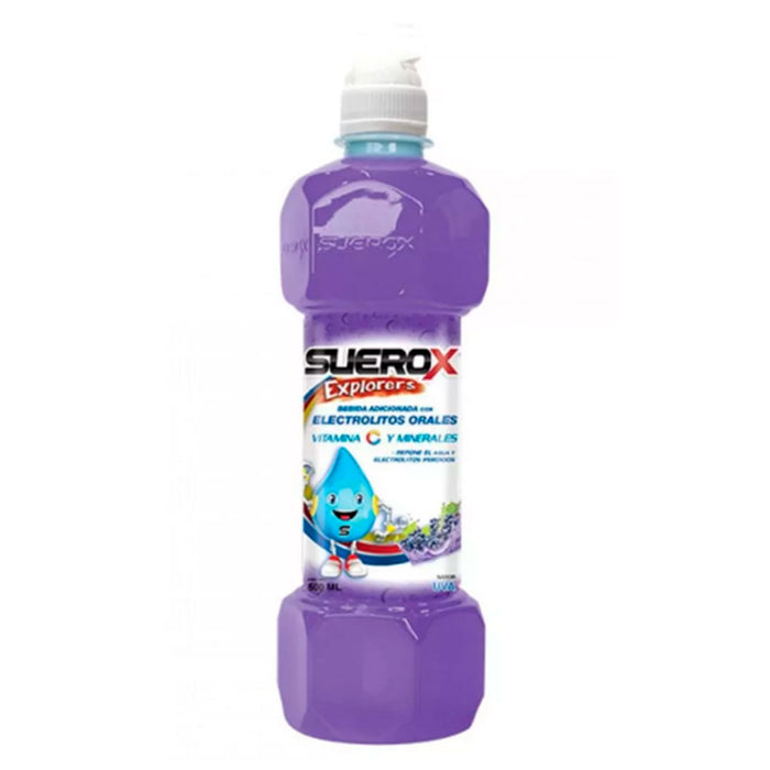 Suerox Explorers Uva 500 ml Electrolitos Orales