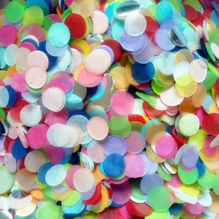 Confetti Multicolor 450 gr Bolsa Grande