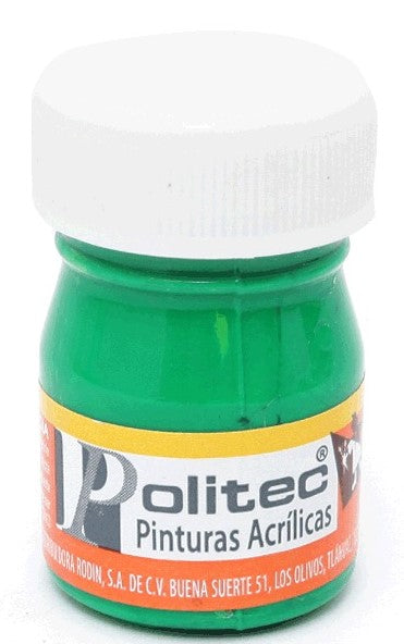 Pintura Acrílica Verde Claro #312 20 ml Politec