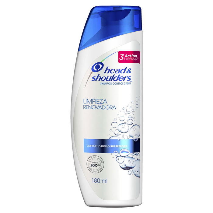 Shampoo Cabello Limpieza Renovadora Control Caspa 180 ml Head & Shoulders