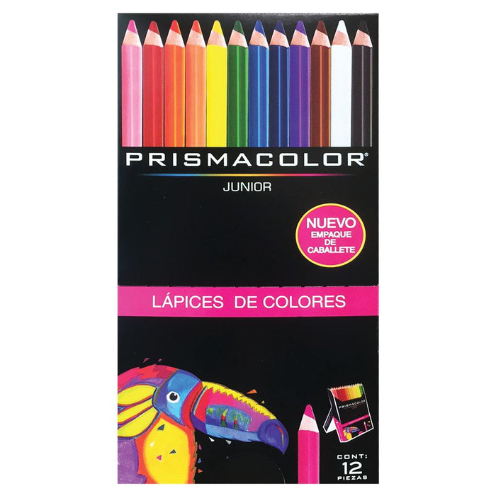 Lápices De Colores Largos 12 Piezas Prismacolor Junior