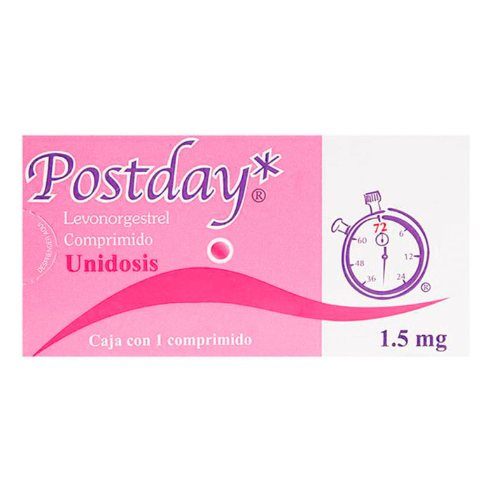 Post Day Unidosis 1.5 mg 1 Comprimido Ifa Celtics "Pastilla del día después"