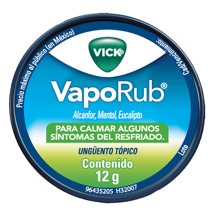 Vick Vaporub Ungüento 12G