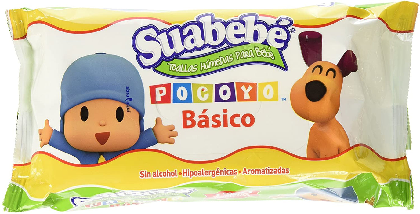 Toallas Humedas Suabebe Pocoyo 120 piezas