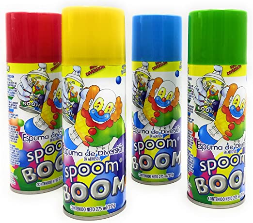 Espuma de Diversión en Aerosol Spoom Boom 275 ml