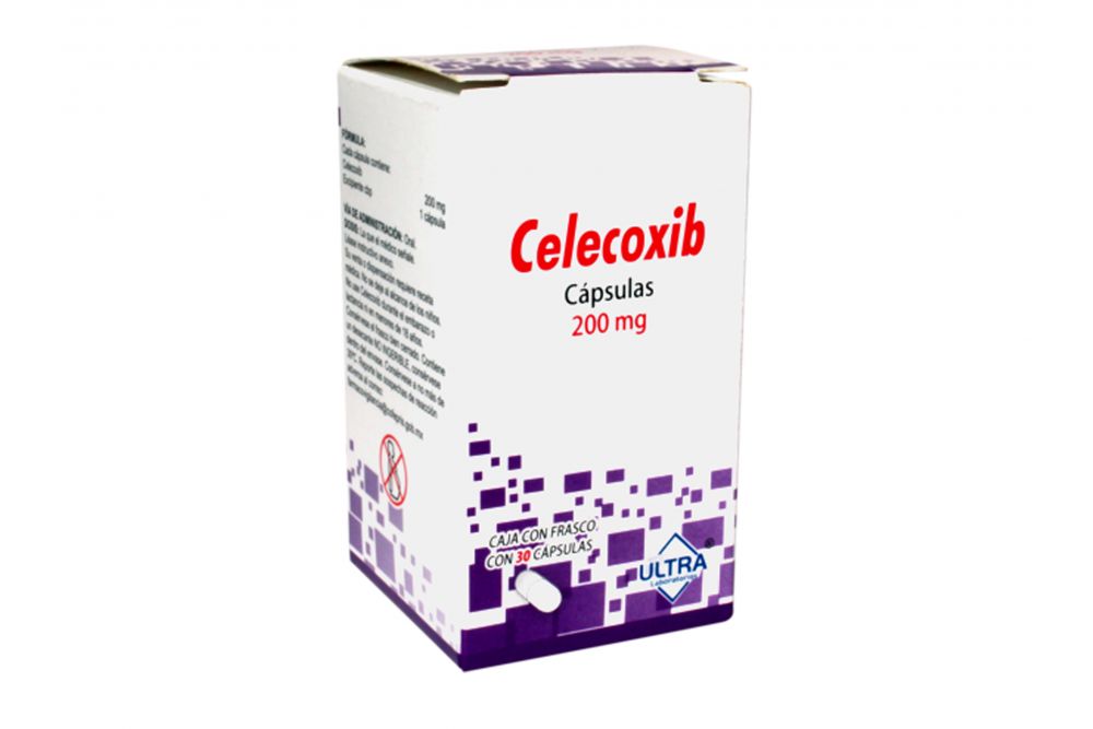 Celecoxib Capsulas 200 mg 20 Capsulas Ultra Laboratorios