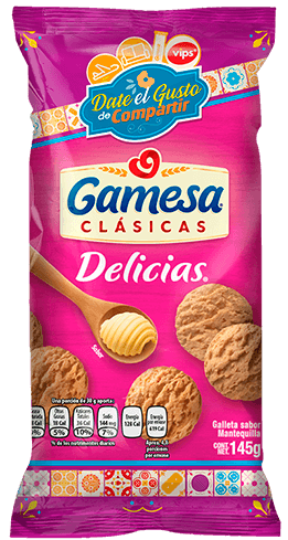 Galletas Gamesa Clásicas Delicias 130 g