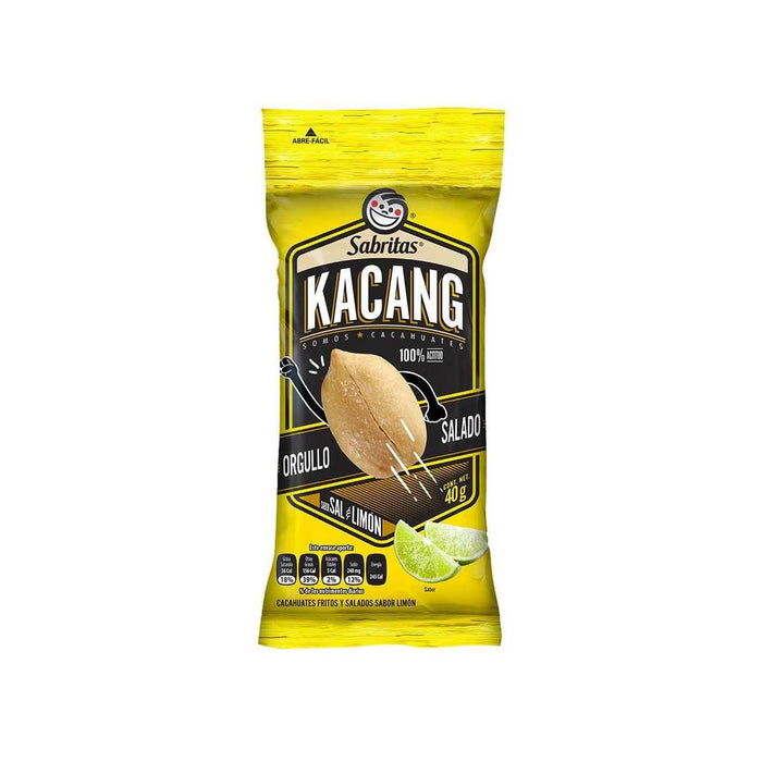 Kacang Cacahuates Sal & Limón  Sabritas 40 g