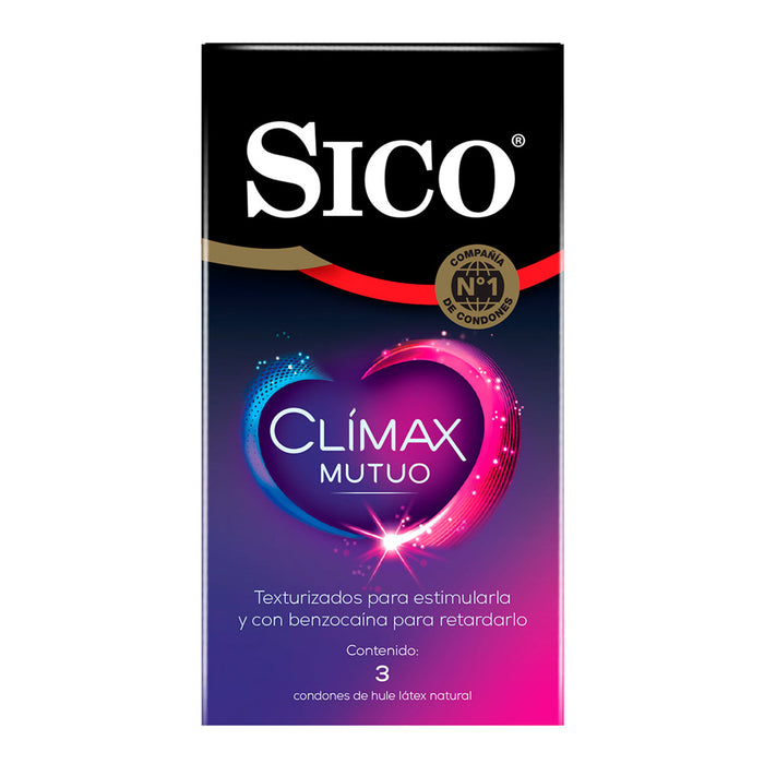 Sico Climax Mutuo 3 Condones