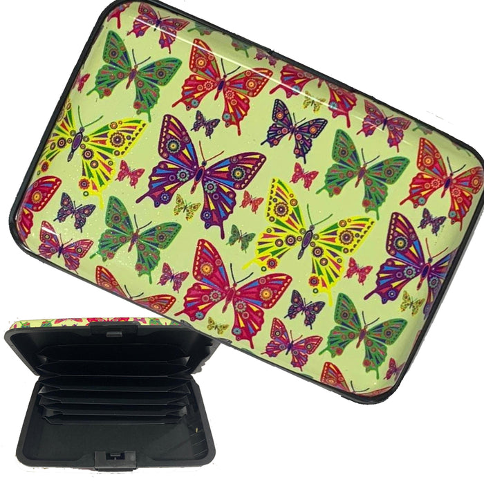 Tarjetero para Dama Card Holder Mariposas 02/21 Ideal para Regalar