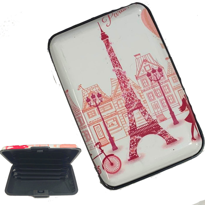 Tarjetero para Dama Card Holder Paris Pink 02/21 Ideal para Regalar