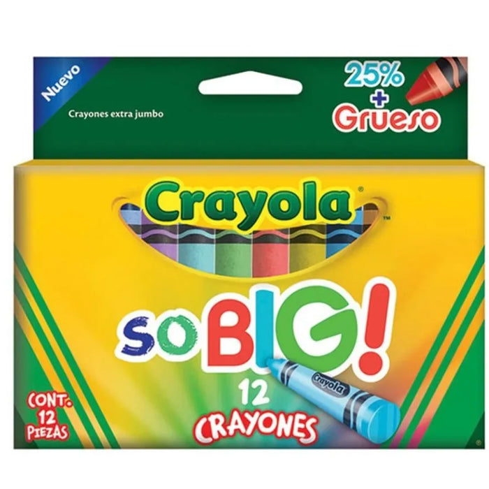 Crayones Extra Jumbo 12 Piezas Crayola