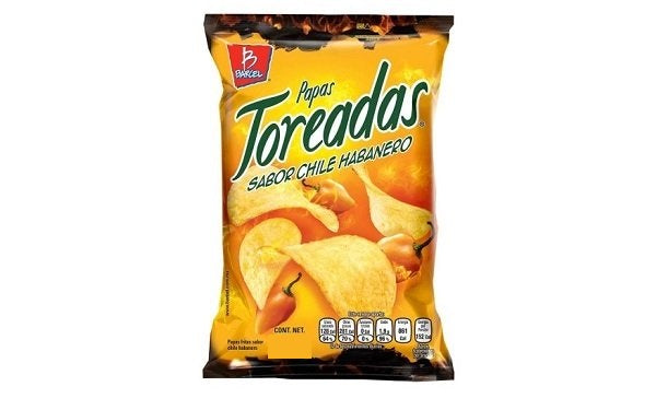 Toreadas Papas Chile Habanero 170 g Barcel