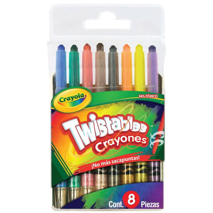 Crayones Mini Twistables 8 Piezas Crayola