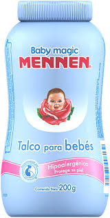 Talco para Bebes Menen Hipoalergenico 200 g Azul