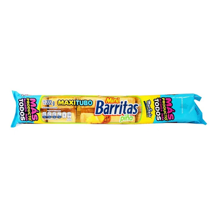 Mini Barritas Piña 222 g Marinela