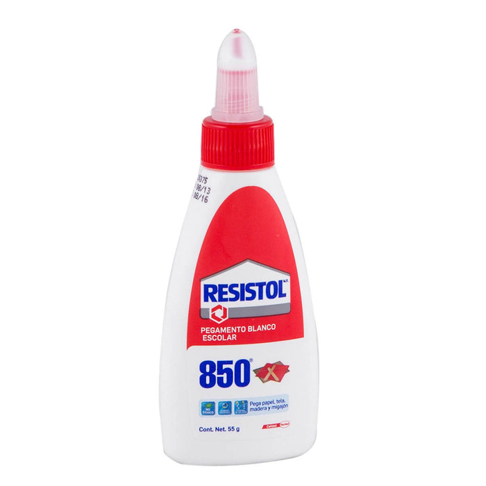 Resistol Escolar 850 Blanco 55 g