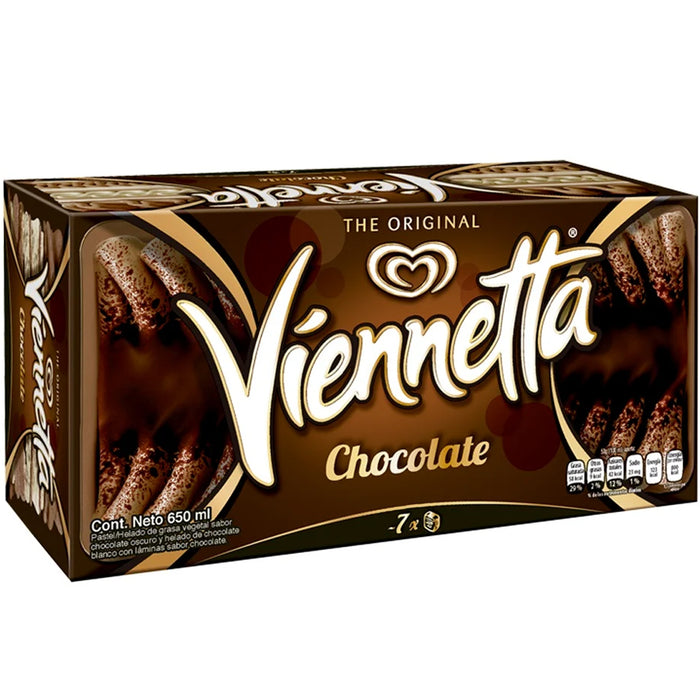 Viennetta Capupuccino 650 ml Pastel Helado Holanda