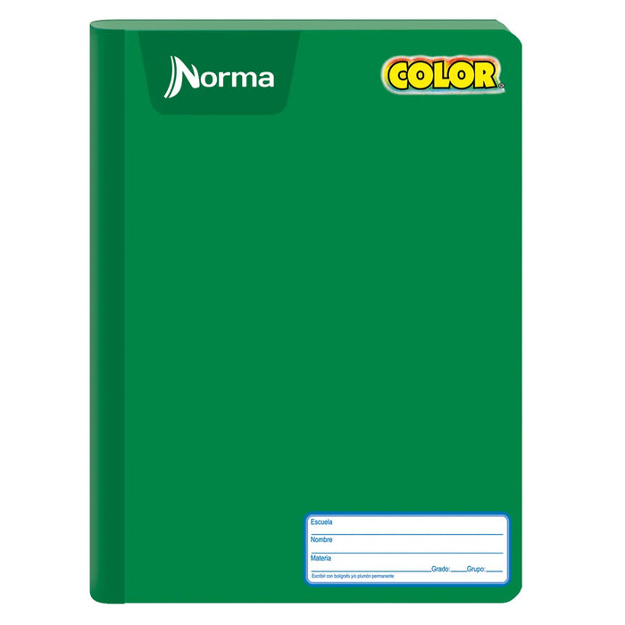 Cuaderno Profesional Cosido  Blanco 100 hojas Norma Color