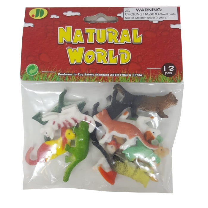 Figuras Gatos 12 Piezas Natural World para Maqueta