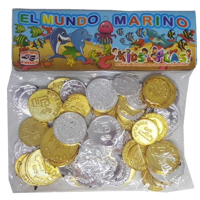 Juego Didactico Monedas El Mundo Marino