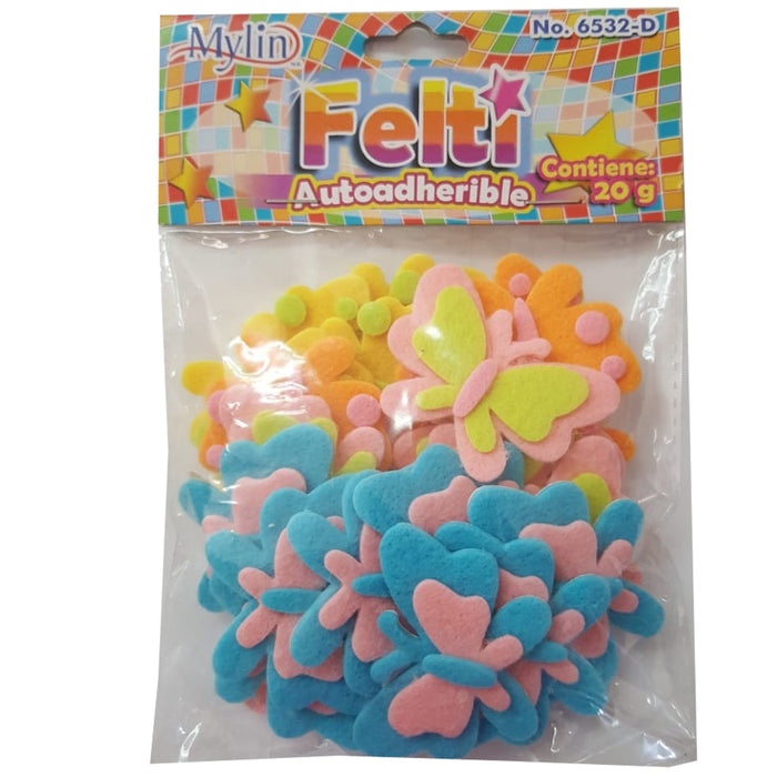 Figuras de Foamy Felti Autoadheribles 20 g Mylin