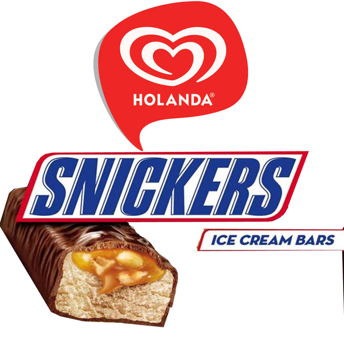 Snickers Barra Helado Chocolate 48 g  Holanda