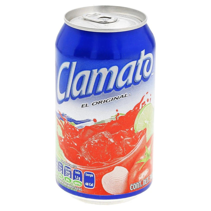 Clamato Original Lata 340 Ml Jugo D/Tomate C/Toque De Almeja