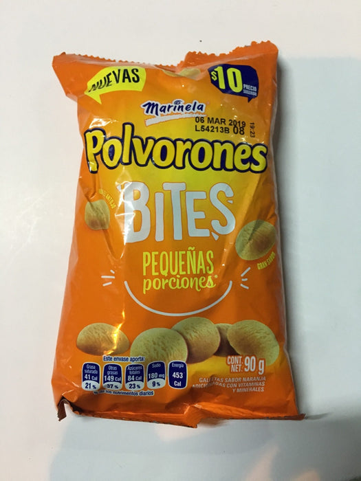 Polvorones Bites 90 g Marinela