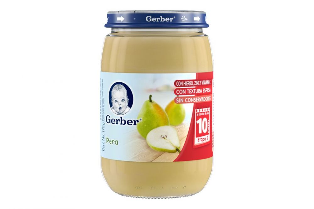 Papilla Pera 10 meses Etapa 3 170 ml  Gerber