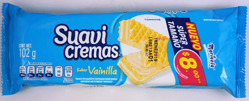 Suavicremas Marinela 102 g Sabor Vainilla