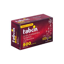 Tabcin 500 mg.  Antigripal 12 tabletas efervescentes